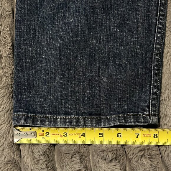 Levi's 559 Jeans Mens 33x29 Blue Relaxed Fit Straight Leg Dark Wash Levis Denim - Picture 10 of 12